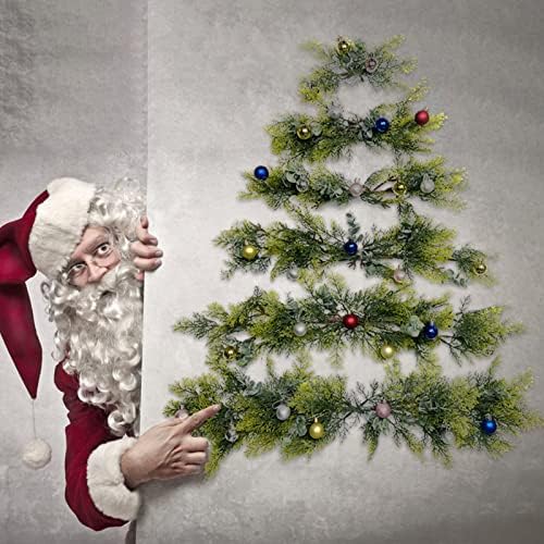 Bzdzmqm мини новогодишна елка, 2022 wallидни украси за новогодишни елки, монтирани новогодишни елки, приврзоци Мала висечка