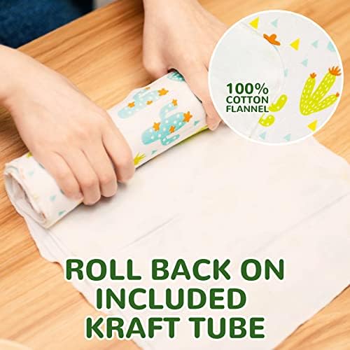 Boodust повторно употребени хартиени крпи за печење ролни-12 парчиња Еко памучни хартиени крпи за хартија | Салфетки крпи крпи