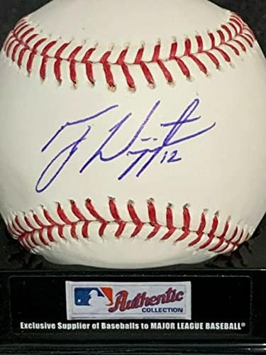 Тај Вигинтон Њујорк Метс/Питсбург Пиратите Потпишаа Омл Бејзбол - Автограм Бејзбол