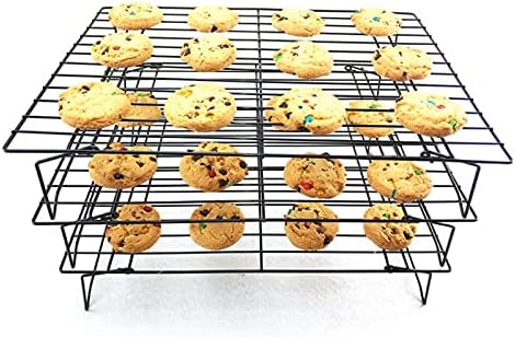 Преку менувач за печење колачиња за печење од не'рѓосувачки челик, преклопена три-слој решетката кујна ， трпезарија и бар жица