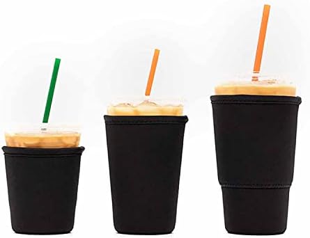 6 Пакет Еднократно Ледено Кафе Ракави, Јахомио Изолатор Ракав За Ладни Пијалоци, Неопренови Пиење Држач За Чаши За Чаши За Кафе