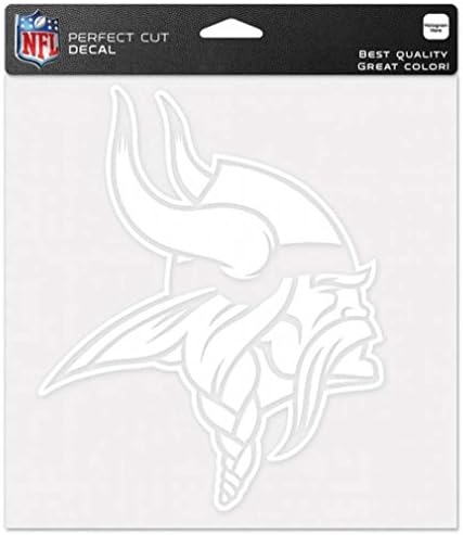 Wincraft NFL Минесота Викингс WCR25666013 Совршени декорации за намалување, 8 x 8