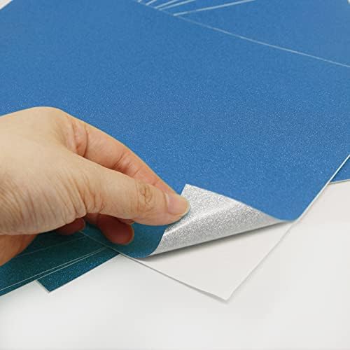 40 листови самолепливи искриви хартија, големина на A4 за DIY занаетчиски проекти за правење картички за подароци за благодарност