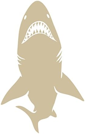 Применлива ајкула за пливање над глава за нуркање на нуркање - винил декларација за употреба на отворено на автомобили, АТВ,