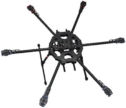 Тарот FY680 3K јаглеродни влакна Целосно преклопување Hexacopter 680mm FPV Aircraft UFO рамка 6-оски DIY Drone Drone Airframe комплет TL68B01
