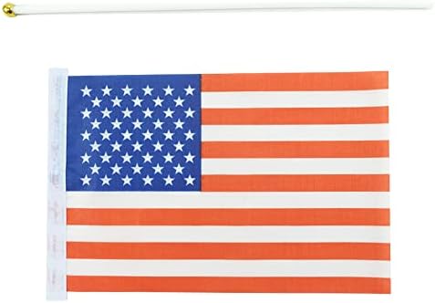 Знаме На САД Американски Мал Стап Мини Рачни Знамиња Украси 1 Десетина