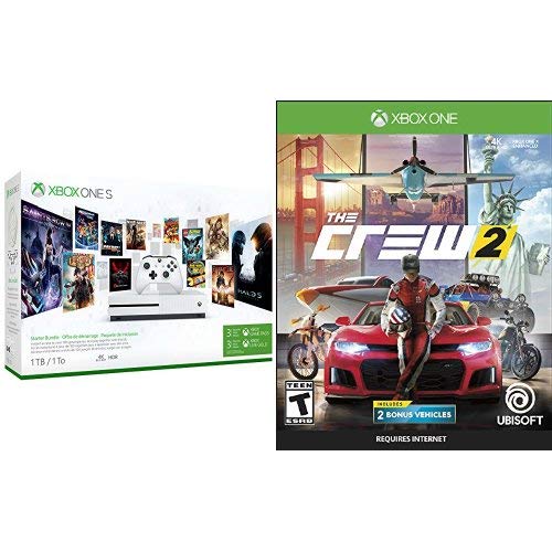Xbox One S 1tb Конзола-Стартер Пакет + Екипажот 2
