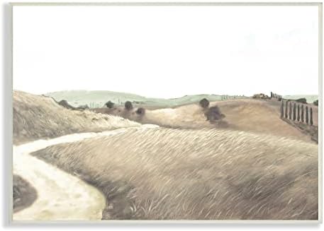 Слупени индустрии рурални ридски падини Перспективна патека за патеки со пченица патека, дизајн од Кингсли