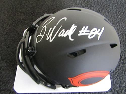 Боби Вејд Потпиша Автограм Нфл Затемнување Чикаго Мечки Мини Шлем Со Бекет Автентикација