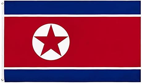 Shormflagchina Asia Laos Flag 3x5ft Polyester 90g со месинг гром и двојно зашиени