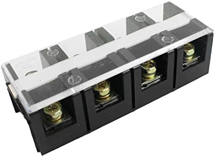 AEXIT AC 600V Аудио и видео додатоци 60A 2 ред 4 Позитон 8 завртки Терминални бариери Конектори и адаптери блок конектор