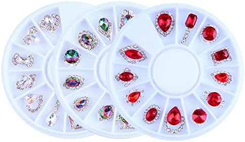 1 кутија чисти кристали за ноктите уметност rhinestones привлечни камења камења декорација занаетчиски накит DIY, 102