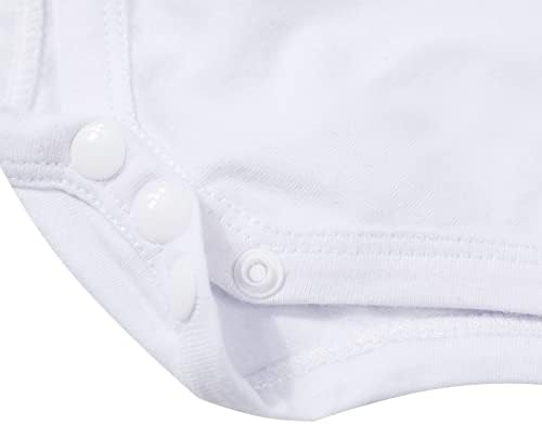 Фрајд новороденче момчиња Бобисјут смешно велејќи дека печатената ромпер кошула лето кратка ракав облека