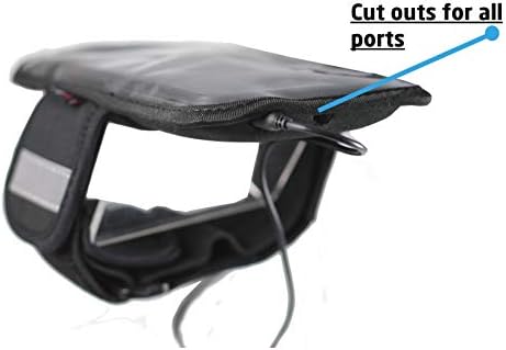 Црно трчање/џогирање/џогирање/велосипедска вода отпорна на вода, компатибилен со Huawei Уживајте во 9S