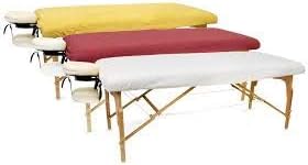 Спа за маса за масажа на 3 парчиња за масажа на B $ R Постави 750-TC египетски памук бела лента