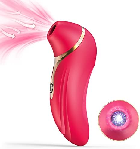 Клиторски цицање, жени вибраторски сексуални играчки, стимулација на клима брадавица со 3 пулсен интензитет на вшмукување, g