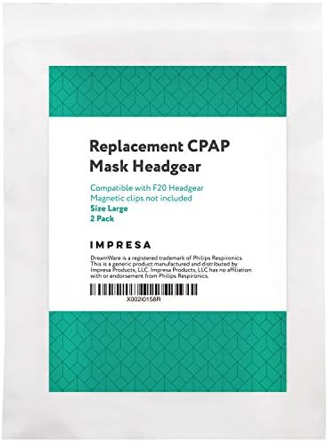 Impresa 2 за замена на пакувања, компатибилен со ResMed AirFit ™ F20 Nasal Pillow CPAP маска