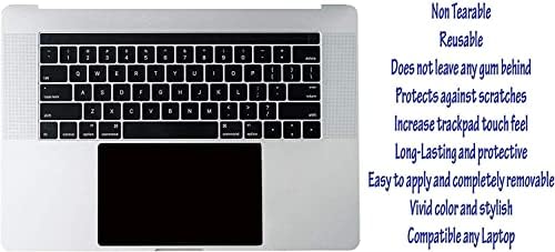 Ecomaholics Premium Trackpad Заштитник ЗА Asus Chromebook CX1 11,6 инчен Лаптоп, Црна Подлога За Допир Покритие Против Гребење