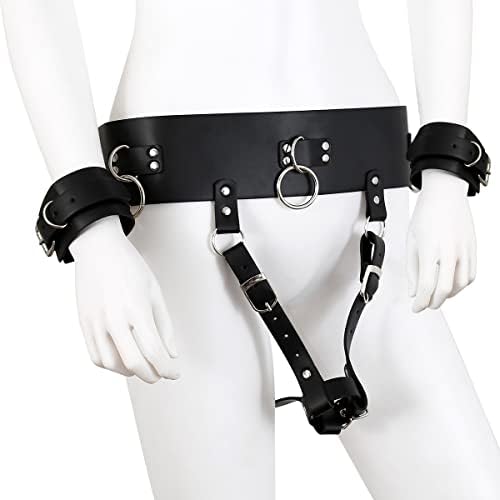 Вибратор присилен држач за ленти со кожни лисици за врзани лисици комплети за парови прилагодливи секс БДСМ играчки