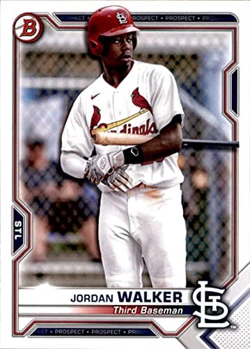 2021 Проспекти на Bowman BP-146 Jordan Walker St. Louis Cardinals Baseball NM-MT
