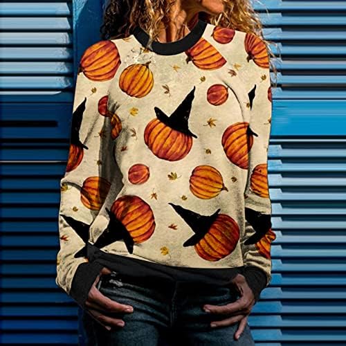 Женски есен случајни врвови на женски кошули со долги ракави, основни врвови на туника, блок во боја, каузални кошули, странично