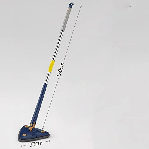 Akfrietb Lib Mop Triangle Rotatable Cleaning Mop Телескопска домаќинство чистење на четка за чистење на четка за чистење на