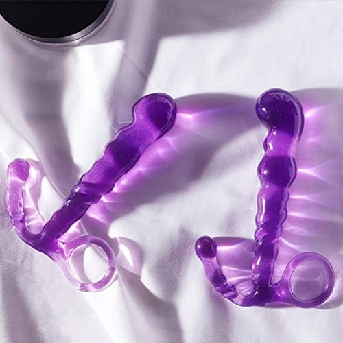 Abaodam 2PCS BEADING BEATCH PLUNG SOFT ANLANE ANLEAN WELIDO DILDO ANLAN ANALN TOIN TOY ANAL ANALL HOLLOW MASSAGER PROSTATE