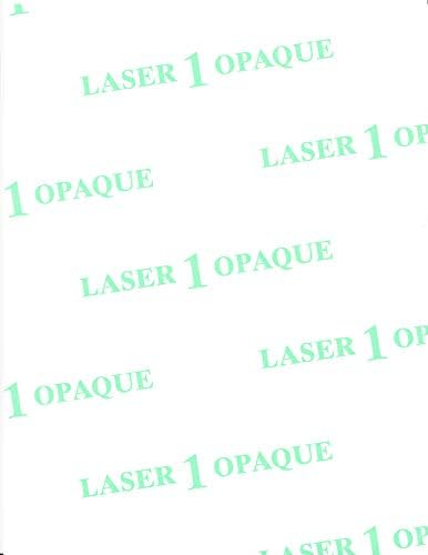 Хартија за трансфер на ласер за темна ткаенина: Ненах „Ласер 1 нетранспарентен“ 50pk :)