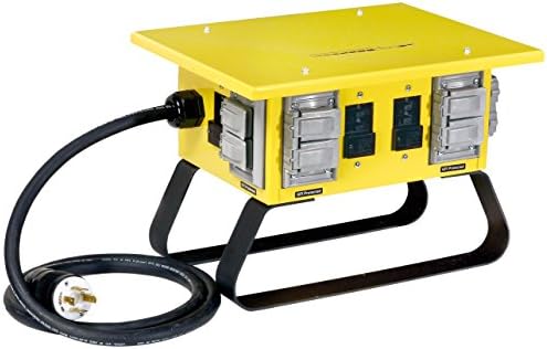 Електрични производи за конструкција на CEP 6507GU 30-засилувач еднофазен кутија за напојување, жолта