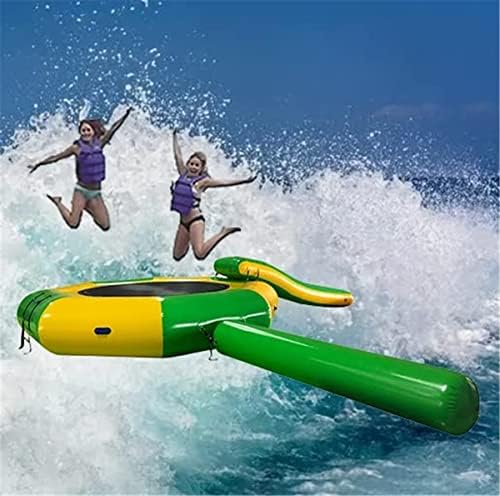 Платформа за пливање во Beiake со слајд и јаже скалила Вода брануваа лето лето на отворено опрема базен спортови 3М