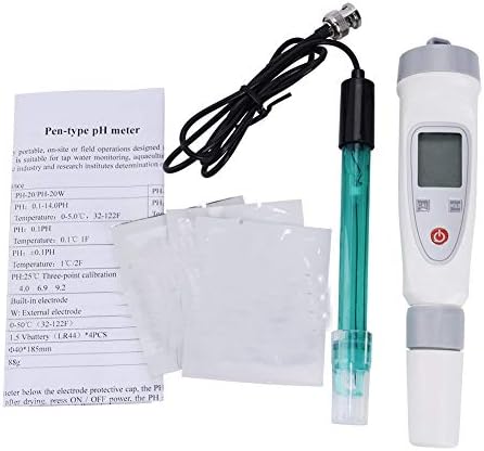 Професионален тестер за тестер за тестирање на мерачи на мерачи на пенкало со 0,1 pH точност 3 точки Autox Calibration ATC Atterion
