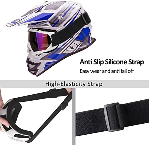 4-FQ мотокрос очила АТВ очила за мотоцикли за мажи за мажи возрасни млади млади ветровизолни очила за велосипеди за велосипеди,