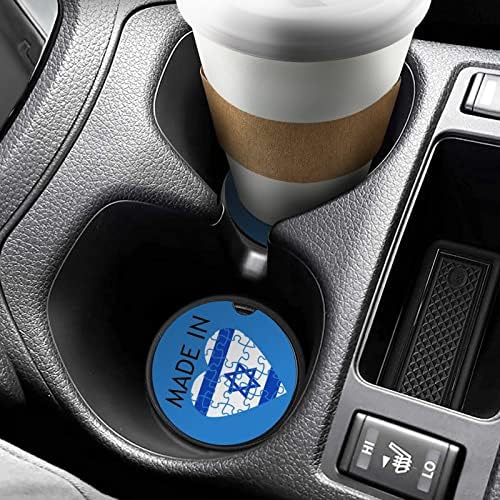 Произведено Во Израел Тркалезни Подлоги За Автомобили Симпатични Држачи За Чаши 2,56 Инчи За Абсорбента За Пијалоци