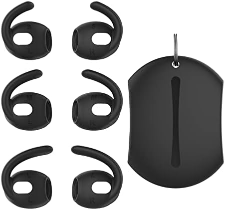 6* замена S M L EAR Hooks Anti-Slip Cover Dolcer додатоци за воздух 3