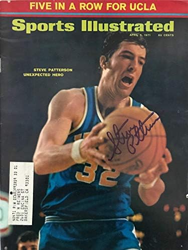 Стив Патерсон Потпиша Спорт Илустрирани април 5 1971-Автограм Нфл Списанија