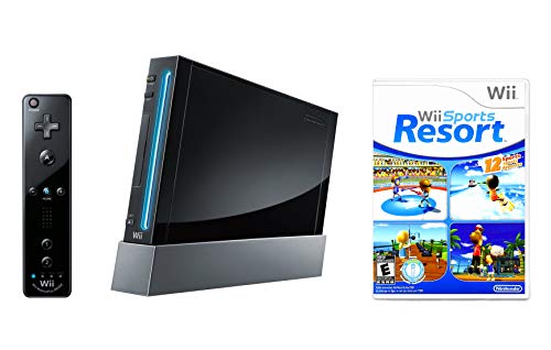 Нинтендо Wii Конзола Црна Со Wii Спортско Одморалиште