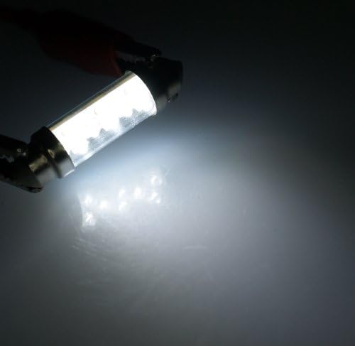 TuningPros LED-42M-W9 Festoon 42mm LED светилки, 9 LED бели 2-PC сет