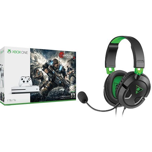 Xbox ONE S 1tb Конзола-Брзини На Војната 4 + Желка Плажа Уво Сила Реконструкција 50x Игри Слушалки Пакет