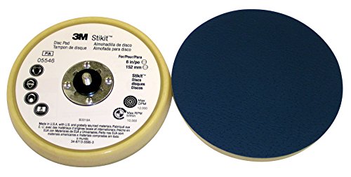 3М Стикит Подлога за завршна обработка на диск со низок профил - За дискови поддржани од лепило - засилен раб - метална завршна
