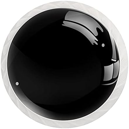 Црн сет од 12 копчиња за фиоки ја влече рачката на кабинетот за кујнски гардероба шкаф за кујни за домашни украси за влечење