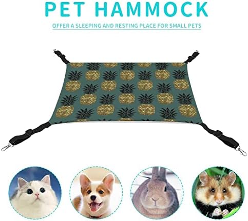 Ананас миленичиња хамак удобно прилагодлив кревет за виси за мали животни кучиња мачки хрчак