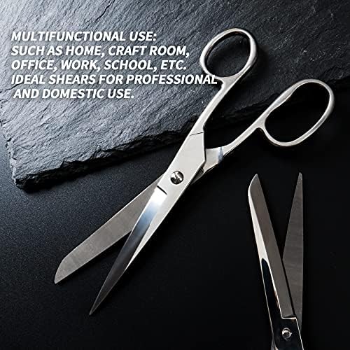 Ножици за занаетчиски ножици за кујнски ткаенини Хохои за метални ножици од не'рѓосувачки челик за шиење училишни материјали,