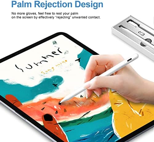 Пенкало за игла за iPad 10-Та Генерација Генерал 10.9 2022 Модел А2696 А2757 А2777 Со Отфрлање На Дланката, Далечински Управувач