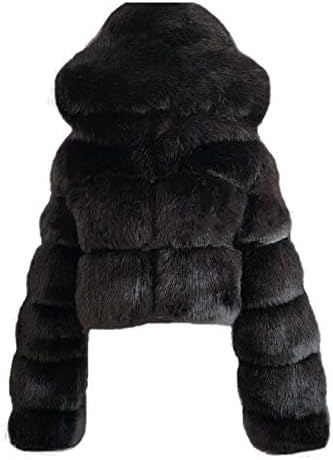 Фази руно Outwear omeенски зимски јакна Худи јакна тенок моден кардиган топла трендовски палто јакна со џеб