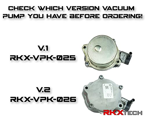 RKX вакуумска пумпа за обнова на заптивката компатибилен со Jaguar и Land Rover 5.0L V8 3.0L V6 LR4 RR