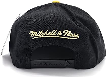 Торонто Рапторс Мичел и Нес HWC златен врв 2 црна капа прилагодлива капа за прицврстување