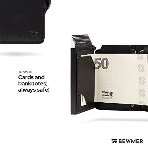 BEWMER 1 Заштитени Паричник Кредитна Картичка за Мажи &засилувач; Жените | Тенок Паричник За Мажи | документ &засилувач; Кредитна