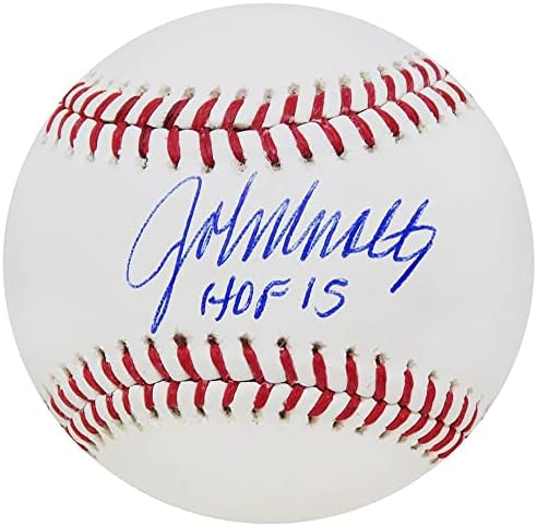 Smон Смолц потпиша официјален MLB Baseball w/HOF'15 - Автограмски бејзбол