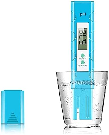 Yuesfz прецизен дигитален мерач на pH, професионален мерач на pH 0,01 pH вредност со висок прецизен тестер за квалитет на вода