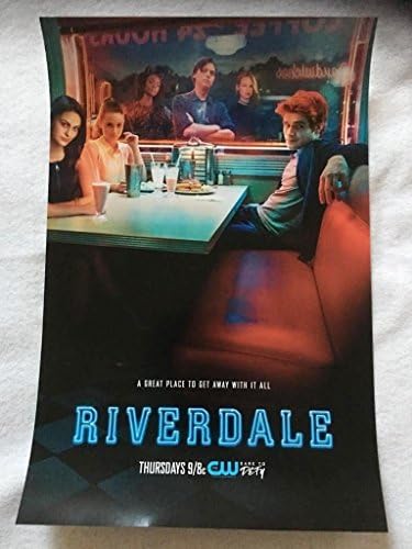 Riverdale - 12 x18 Оригинален промо ТВ постер 2017 Archie Comics & Rare CW